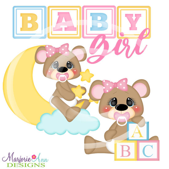 Baby Frannie SVG Cutting Files + Clipart - Click Image to Close